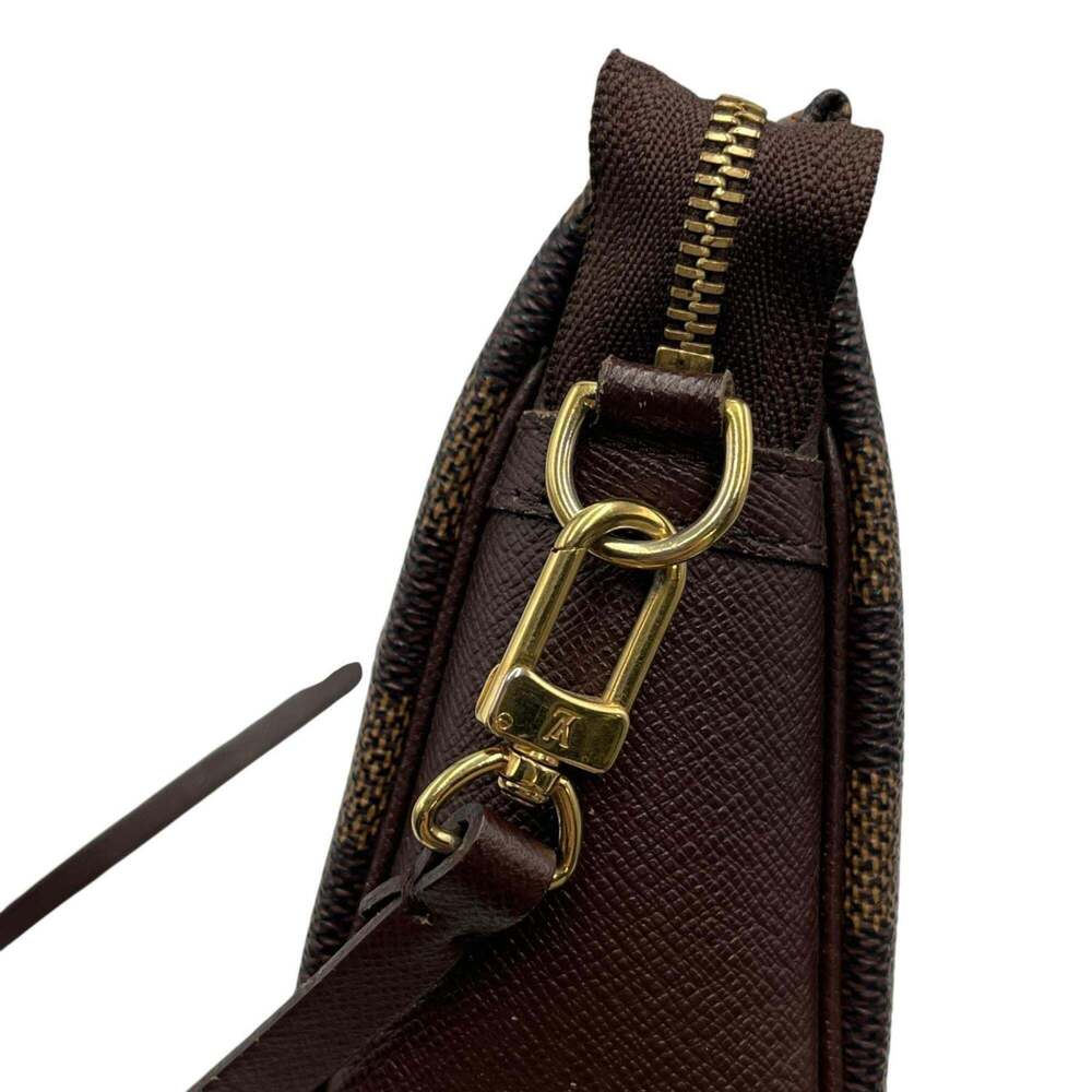 LOUIS VUITTON Brown Damier Canvas Pouch - Picture 6 of 10